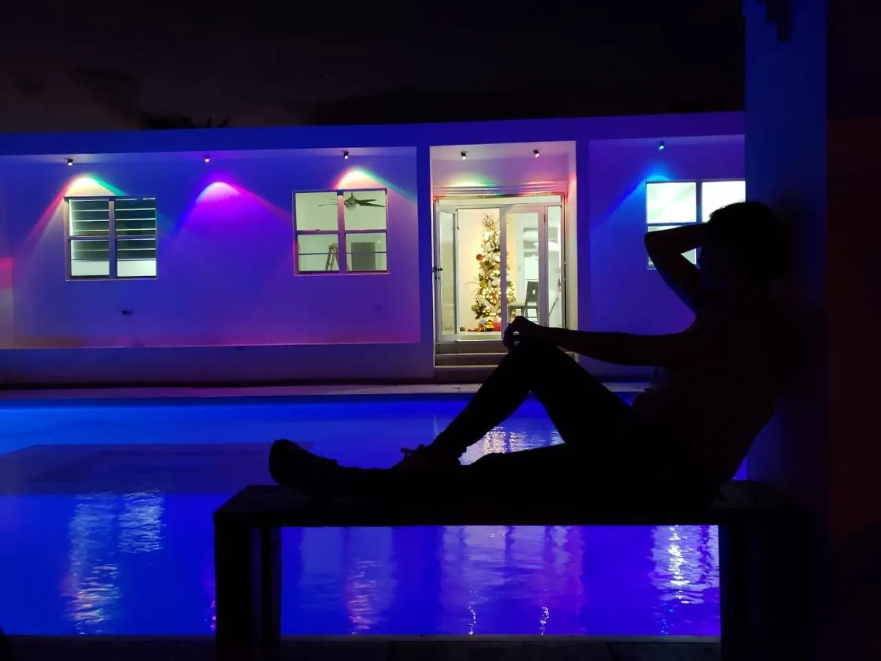 Front Beach Luxury House W Infinity Pool 호텔 과야마 펜션